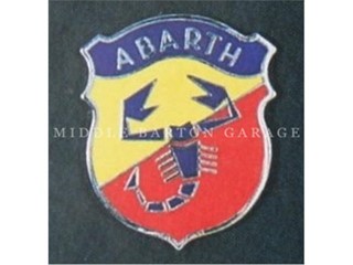 ABARTH SHIELD BADGE BOLT ON TYPE